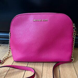 Michael Kors Hot Pink Crossbody Bag